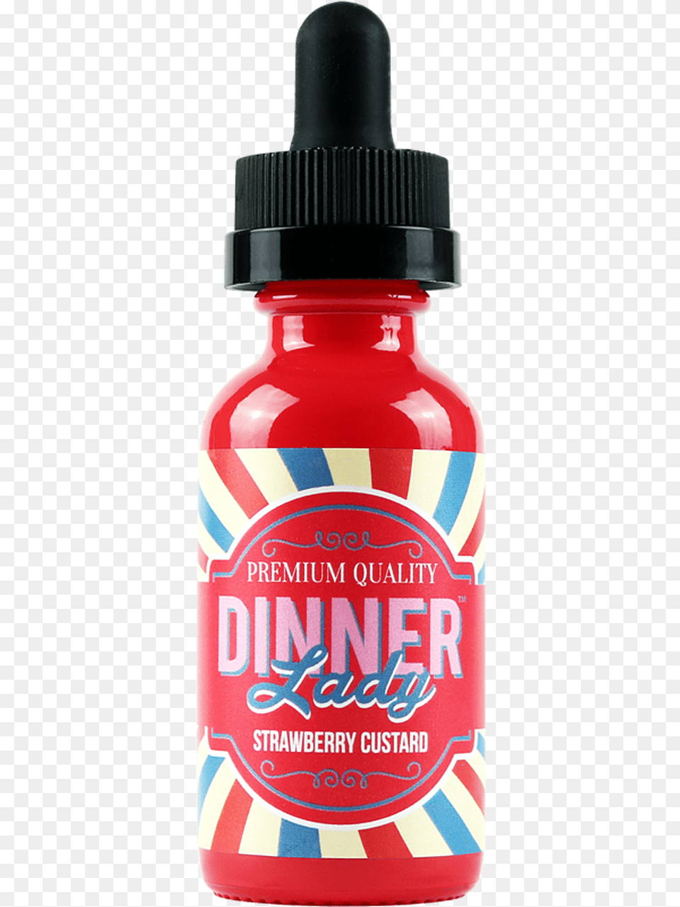 Strawberry Custard E Juice 60ml By Dinner Lady Dinner Lady Strawberry Macaron, Bottle, Ink Bottle, Alcohol, Beer Free Png Download