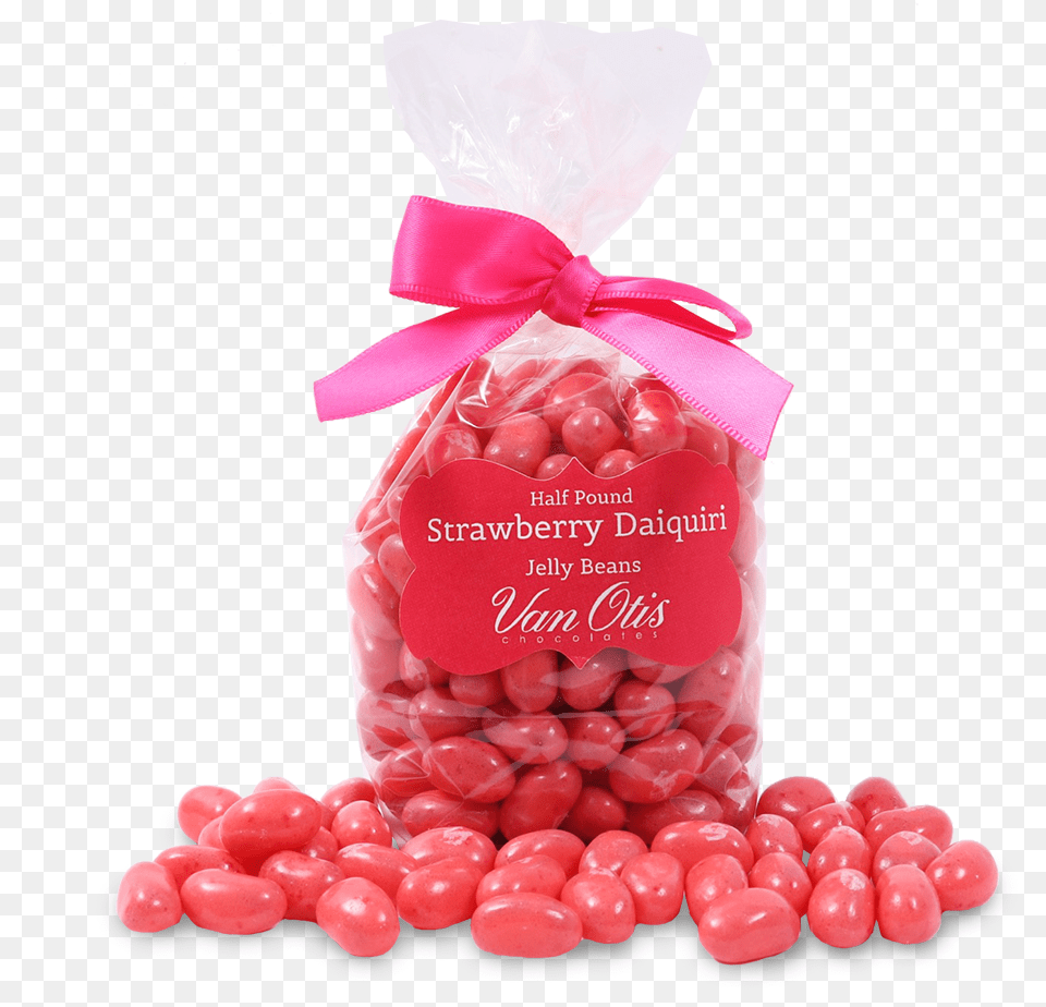 Strawberry Daiquiri Jelly Beans Seedless Fruit, Food, Sweets, Bag, Candy Png