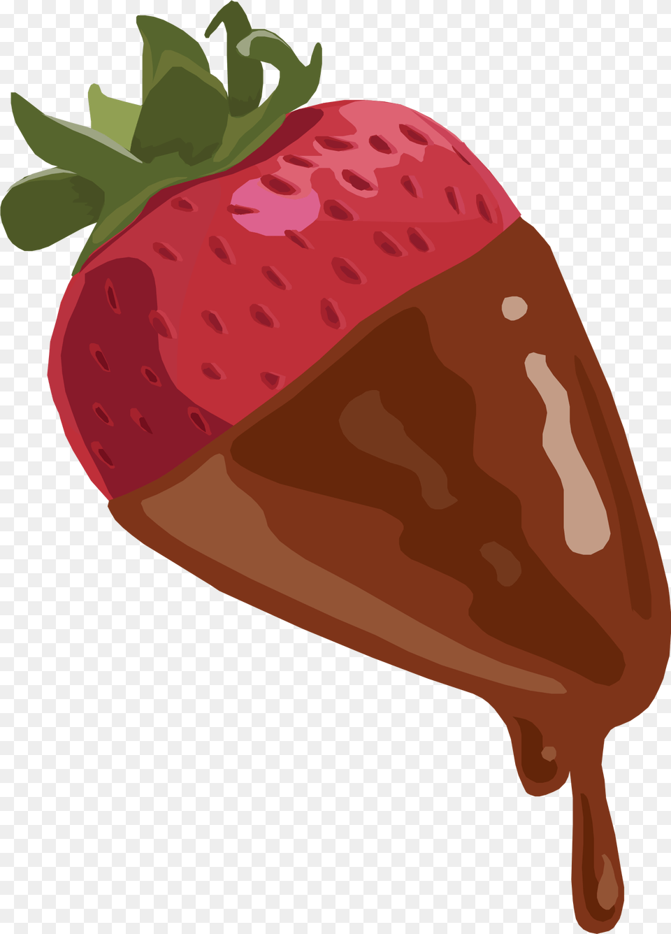 Strawberry Dipped In Chocolate Icons, Berry, Dish, Food, Fruit Free Png Download