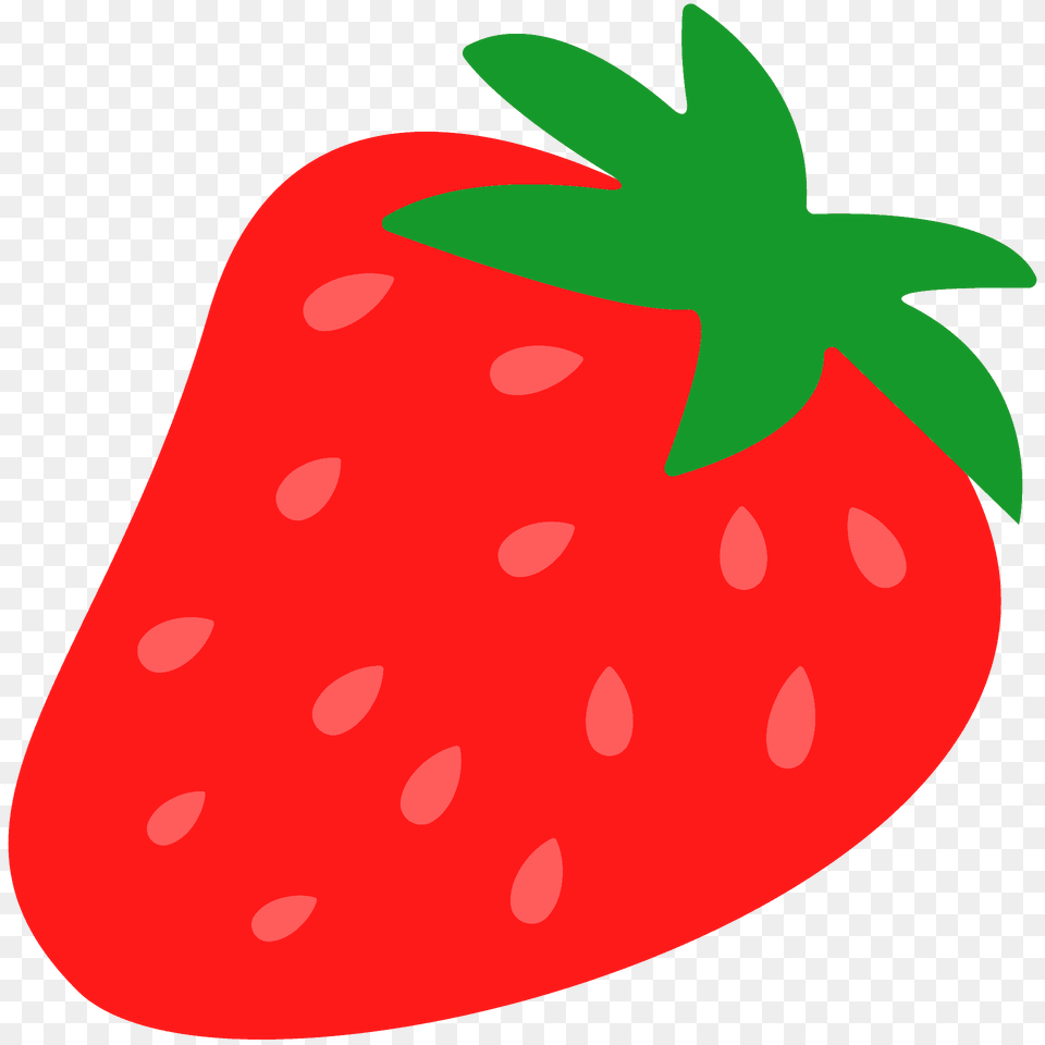 Strawberry Emoji Clipart, Berry, Food, Fruit, Plant Free Transparent Png