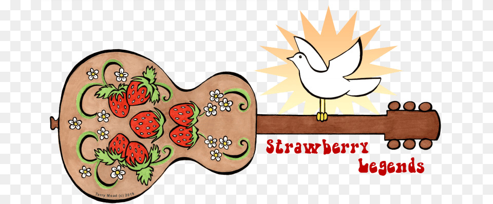 Strawberry Festival Friday Night Block Party Cartoon, Animal, Bird, Guitar, Musical Instrument Png