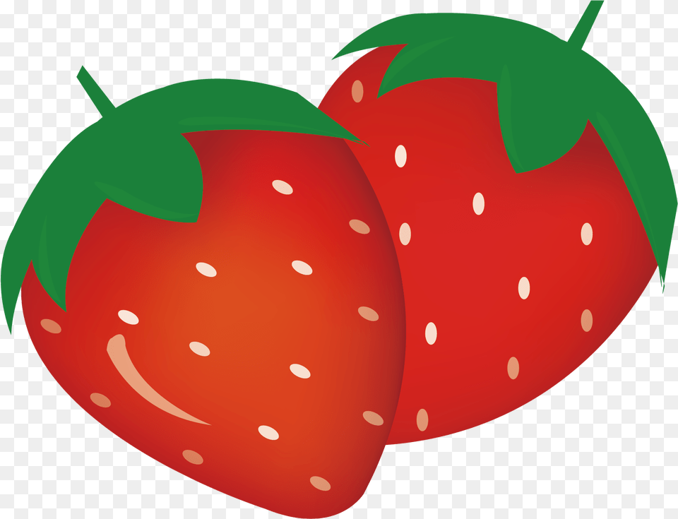 Strawberry Fruit Food Animation Animated Strawberries, Berry, Plant, Produce Free Png