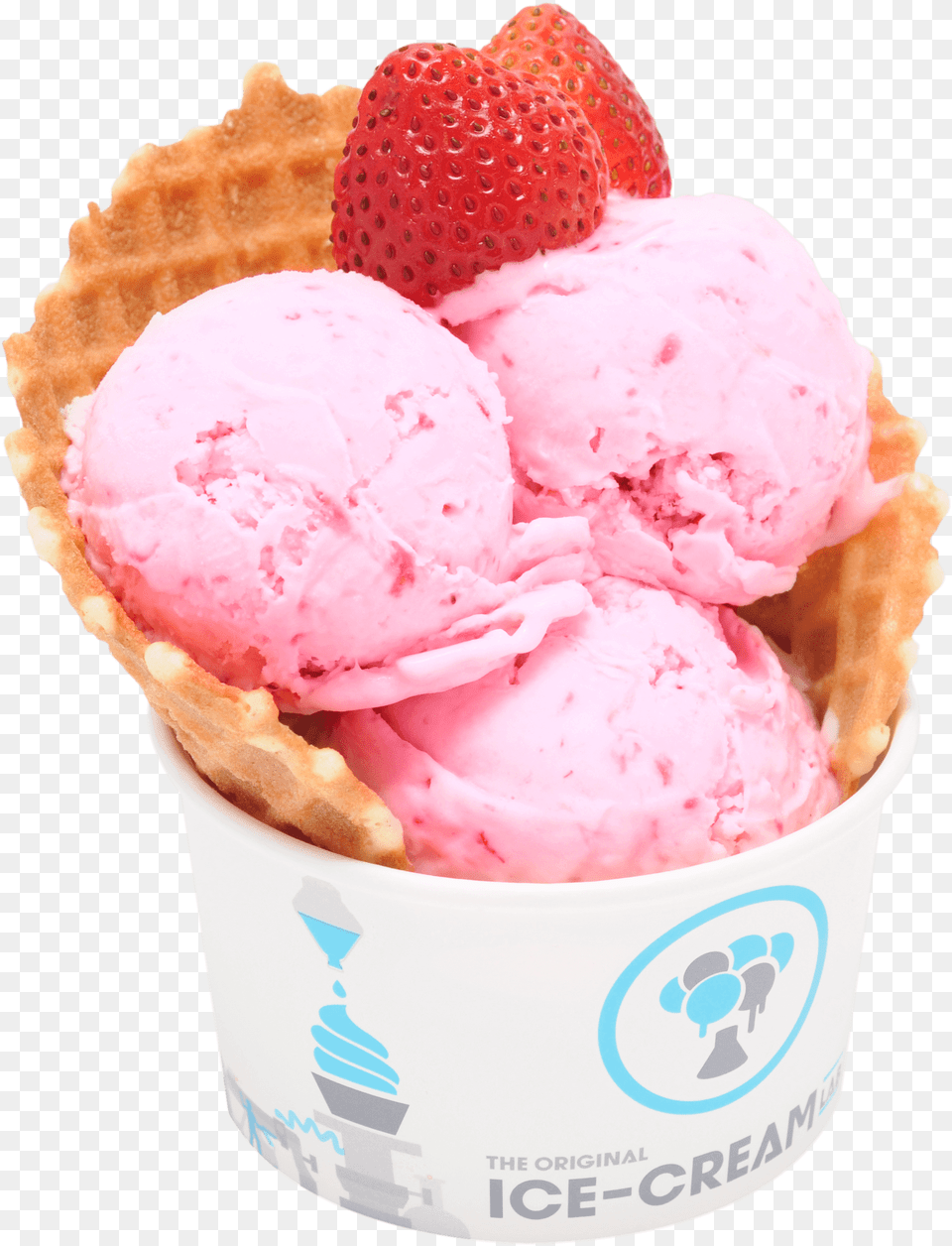 Strawberry Ice Cream, Dessert, Food, Ice Cream, Frozen Yogurt Png