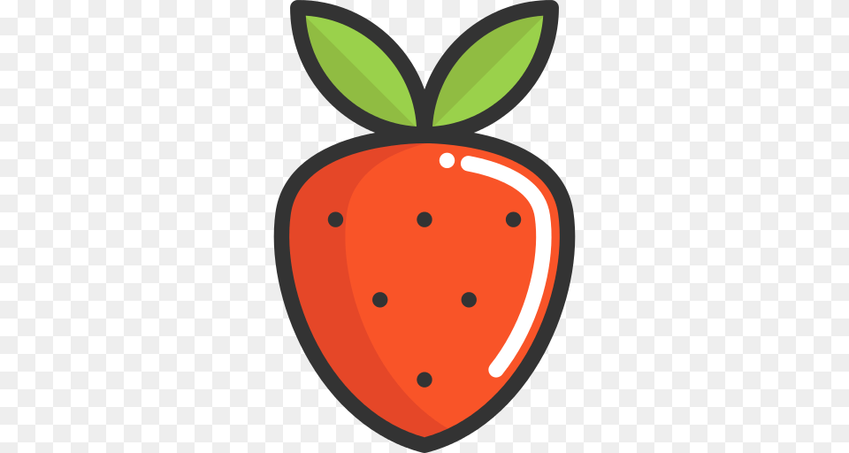 Strawberry Icon, Berry, Food, Fruit, Produce Free Png