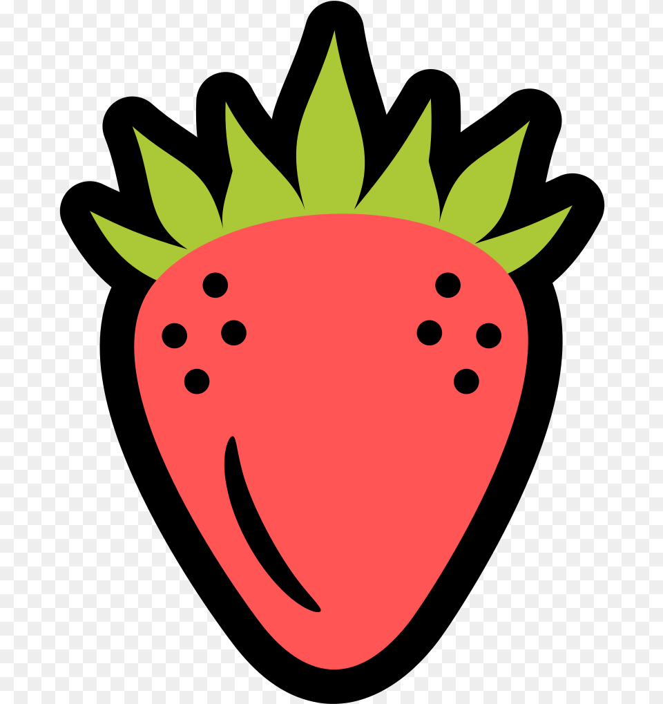 Strawberry Icon Korean Strawberry Clipart, Produce, Plant, Fruit, Food Png Image