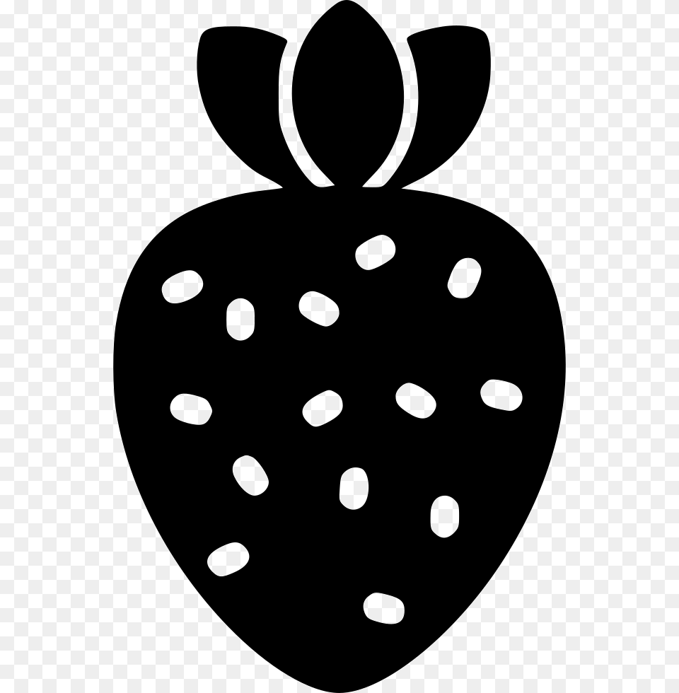 Strawberry Illustration, Stencil, Berry, Food, Fruit Png