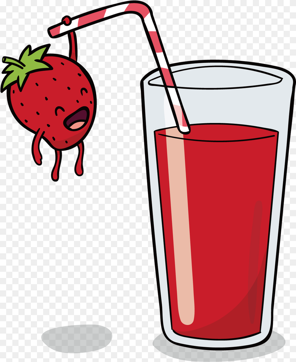 Strawberry Juice Clipart, Berry, Produce, Food, Fruit Free Png