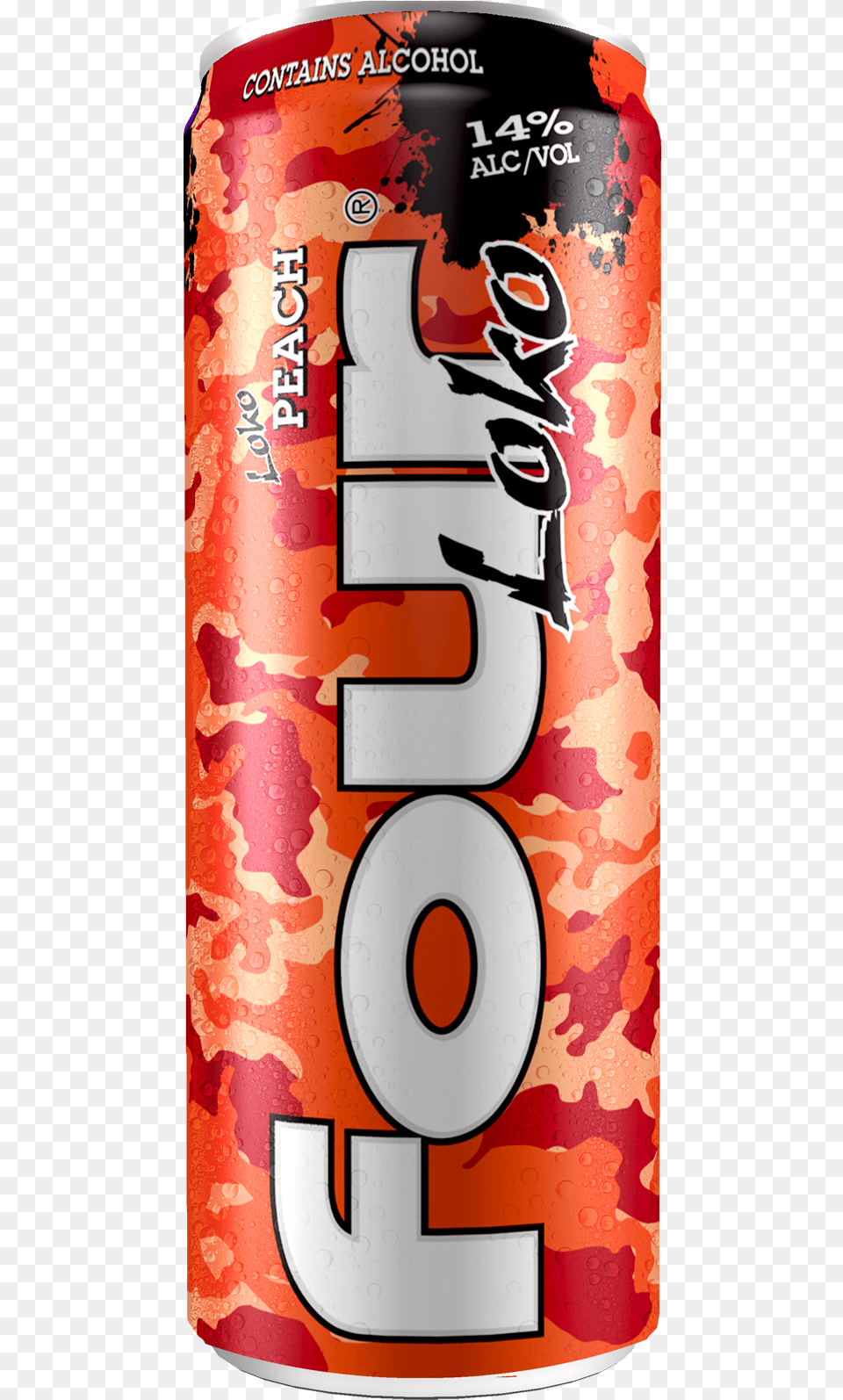 Strawberry Lemonade Four Loko, Can, Tin, Beverage, Coke Free Png