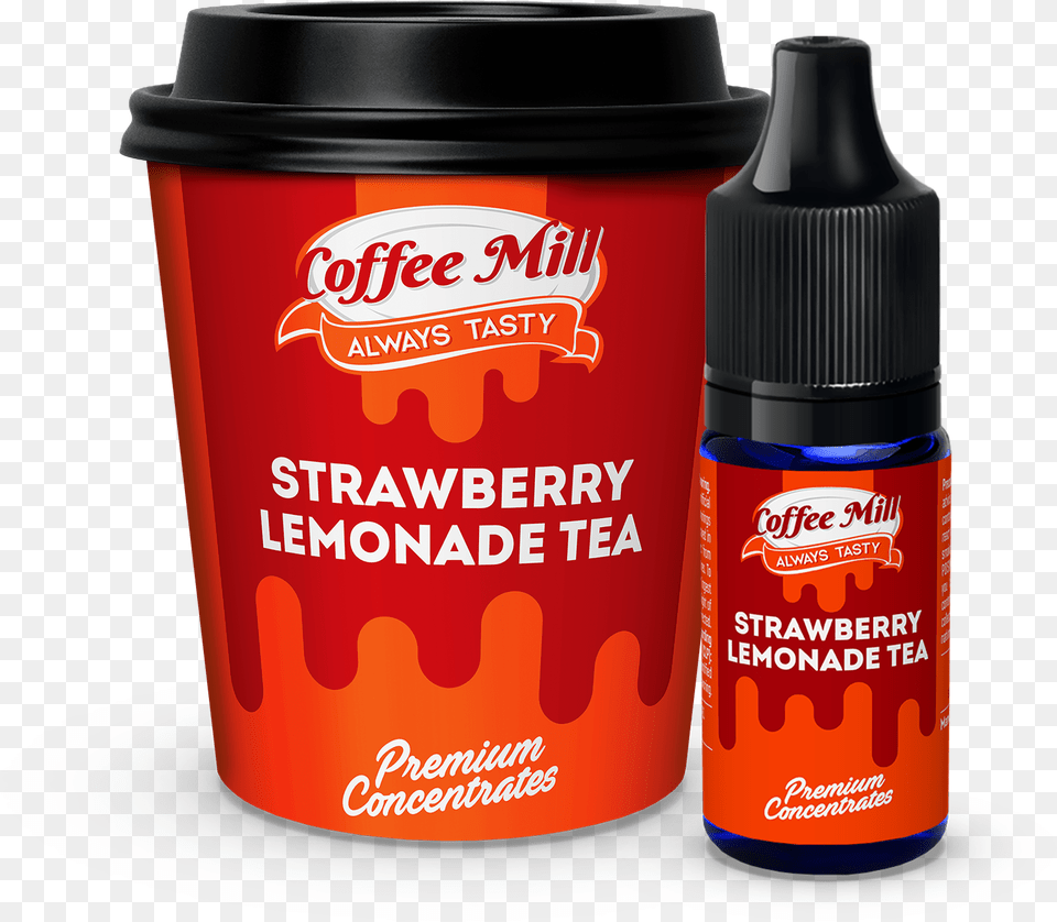 Strawberry Lemonade Tea Aroma 10ml Coffee Mill Blackcurrant Cheesecake, Bottle, Food, Ketchup, Cosmetics Free Png Download