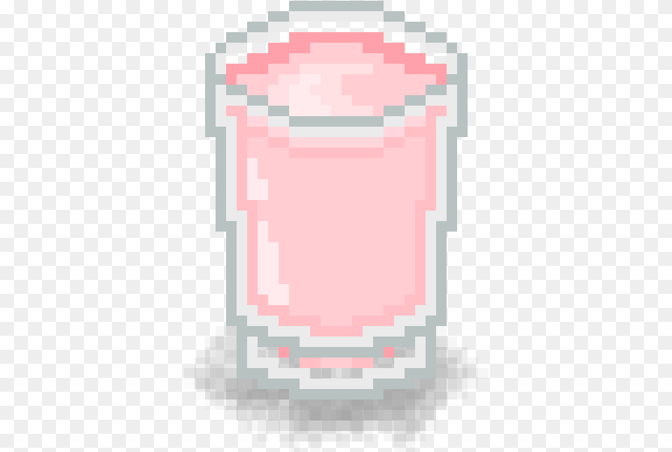 Strawberry Milk, Cup, Bucket Free Transparent Png