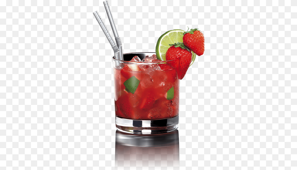 Strawberry Mojito Cocktail, Alcohol, Produce, Plant, Fruit Png