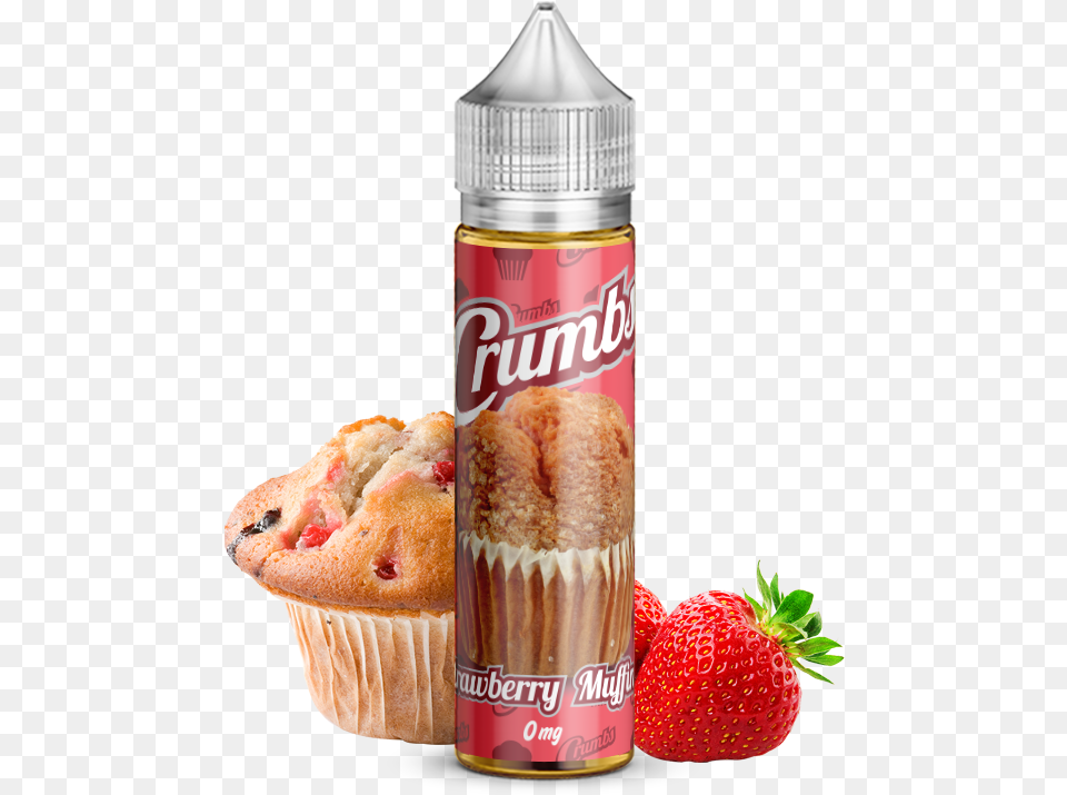 Strawberry Muffin Eliquid Crumbs E Juice, Berry, Produce, Plant, Fruit Free Png