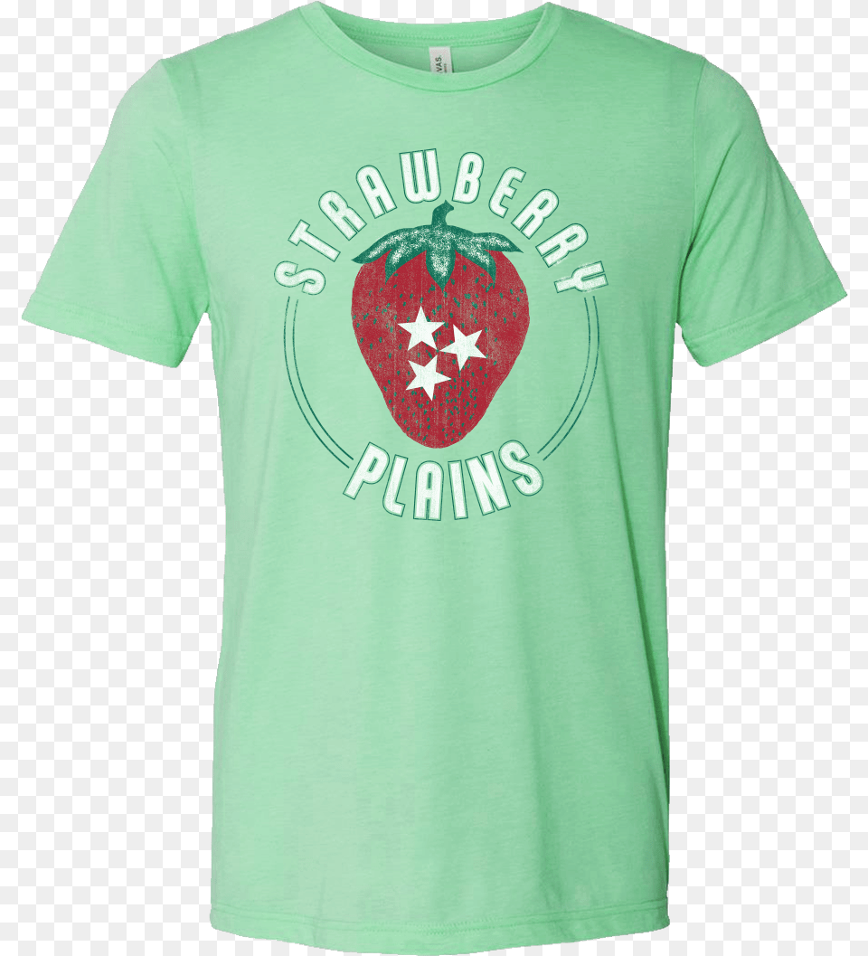 Strawberry Plains T Shirt Strawberry Plains Shirt, Berry, Clothing, Food, Fruit Png Image