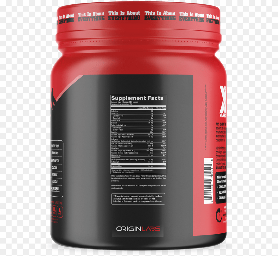 Strawberry Protein Drink Mix Bodybuilding Supplement, Jar, Can, Tin Png