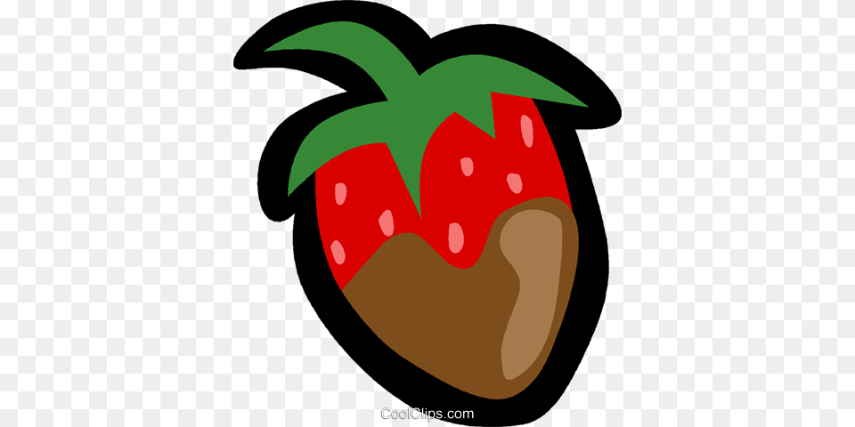 Strawberry Royalty Vector Clip Art Illustration, Berry, Food, Fruit, Plant Free Transparent Png