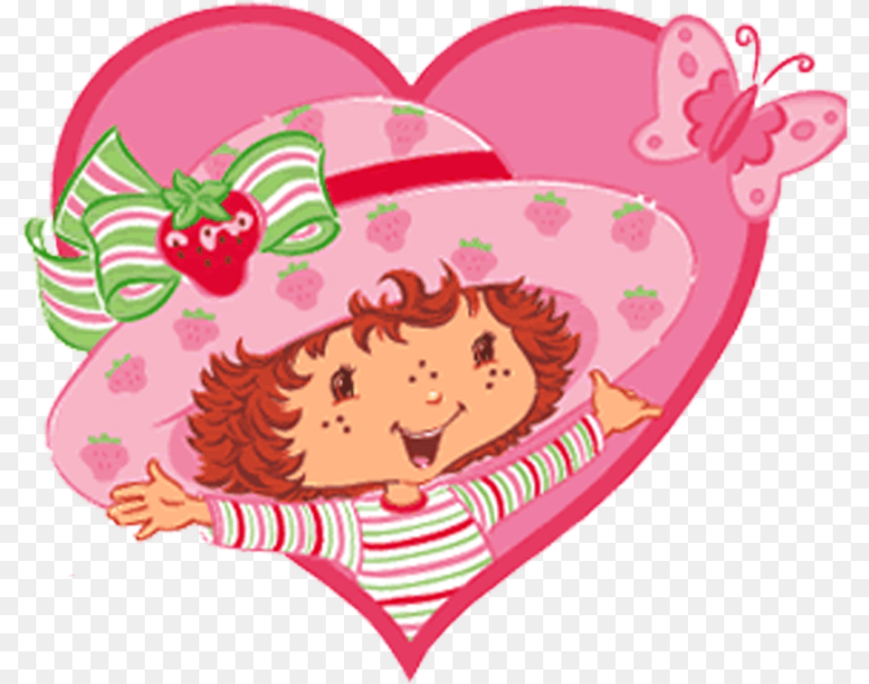 Strawberry Shortcake, Baby, Heart, Person, Face Free Transparent Png