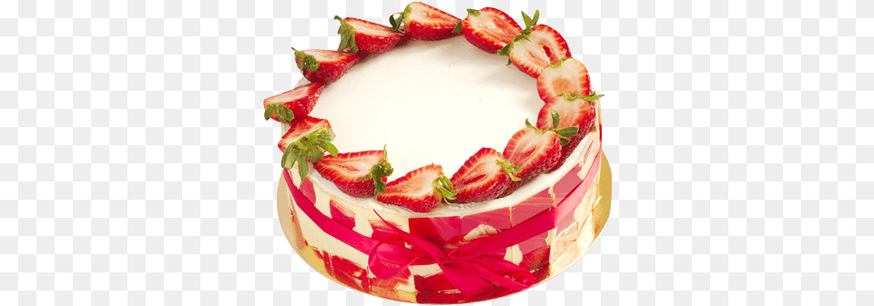 Strawberry Shortcake Birthday Cake, Berry, Produce, Plant, Fruit Png