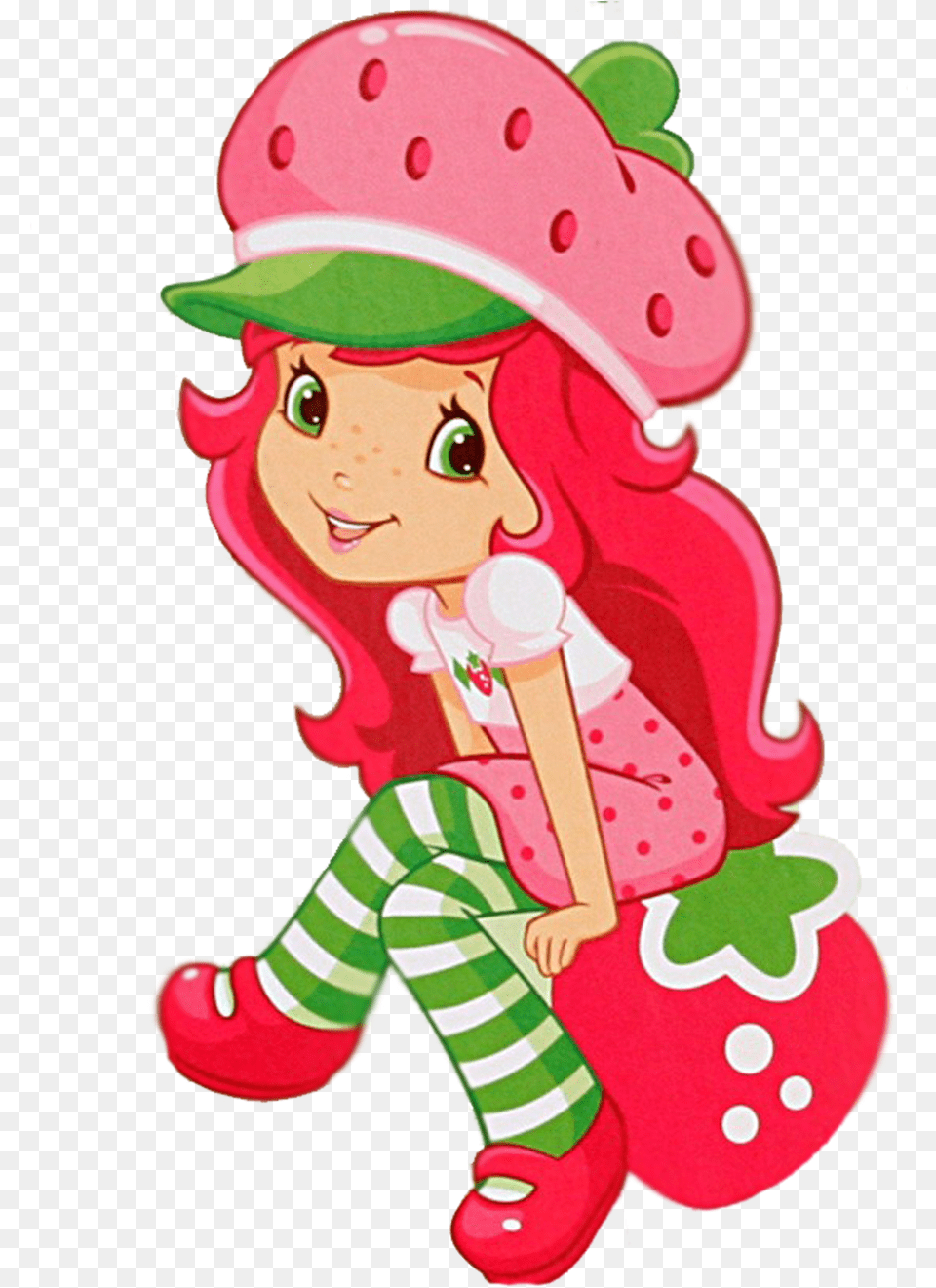 Strawberry Shortcake Cartoon, Elf, Baby, Person, Face Png
