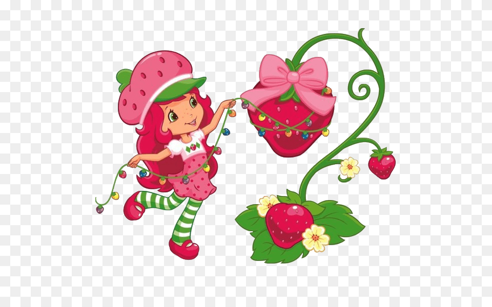 Strawberry Shortcake Clip Art, Baby, Person, Produce, Food Free Transparent Png