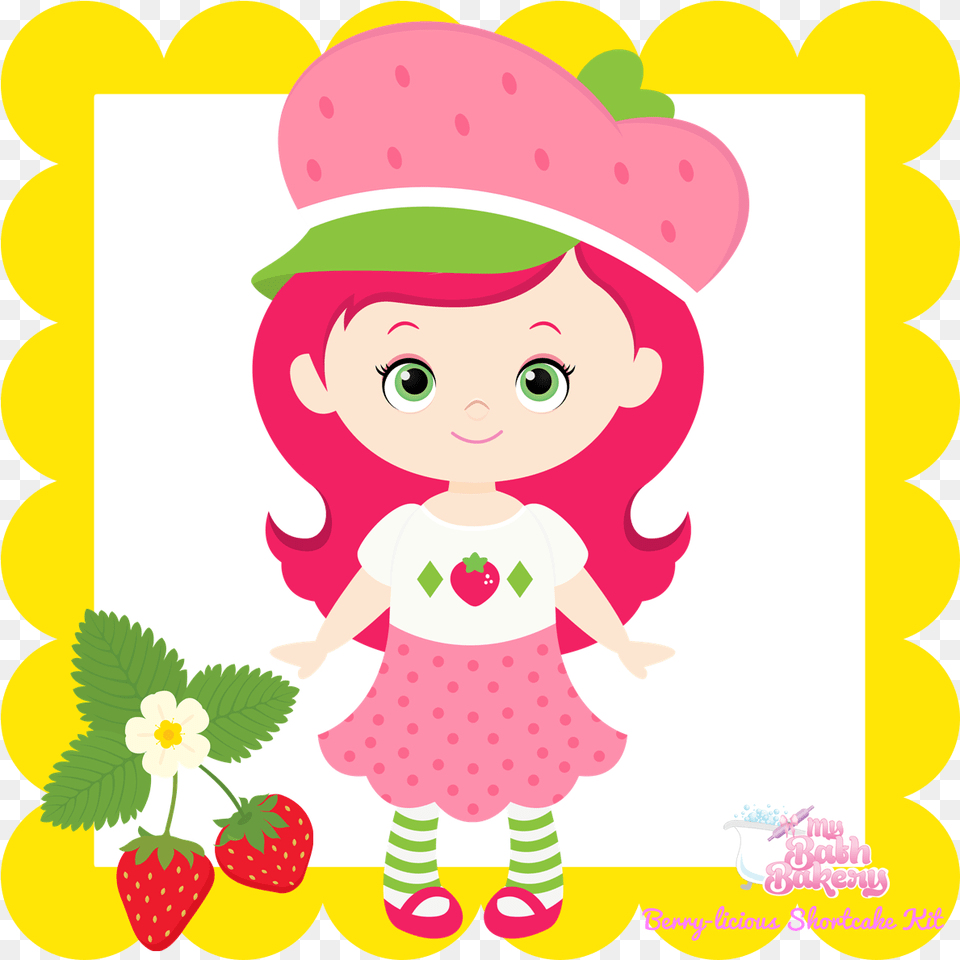 Strawberry Shortcake Facial Kit Cartoon, Baby, Face, Head, Person Free Transparent Png