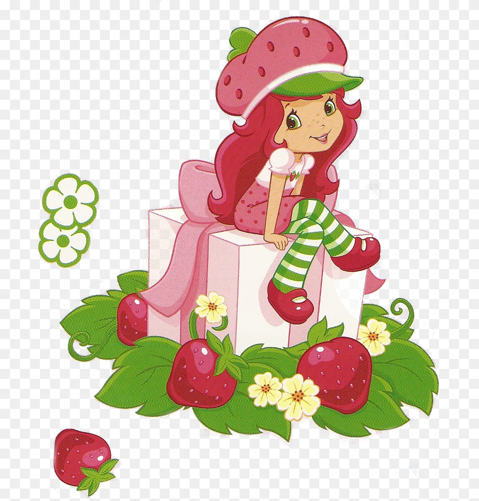 Strawberry Shortcake Frame, Baby, Person, Face, Head Free Png