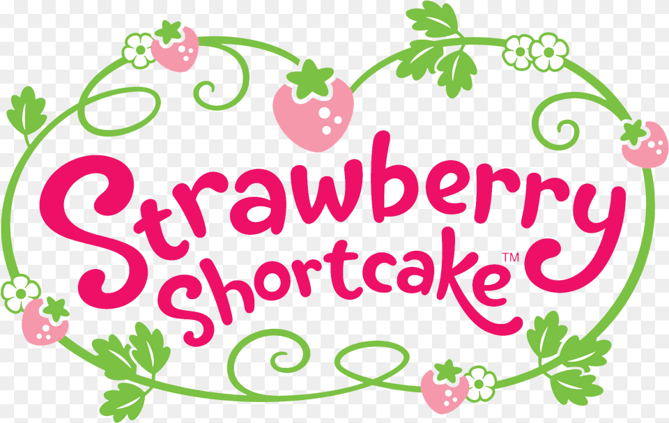 Strawberry Shortcake Logo Vector, Art, Graphics, Floral Design, Pattern Free Png