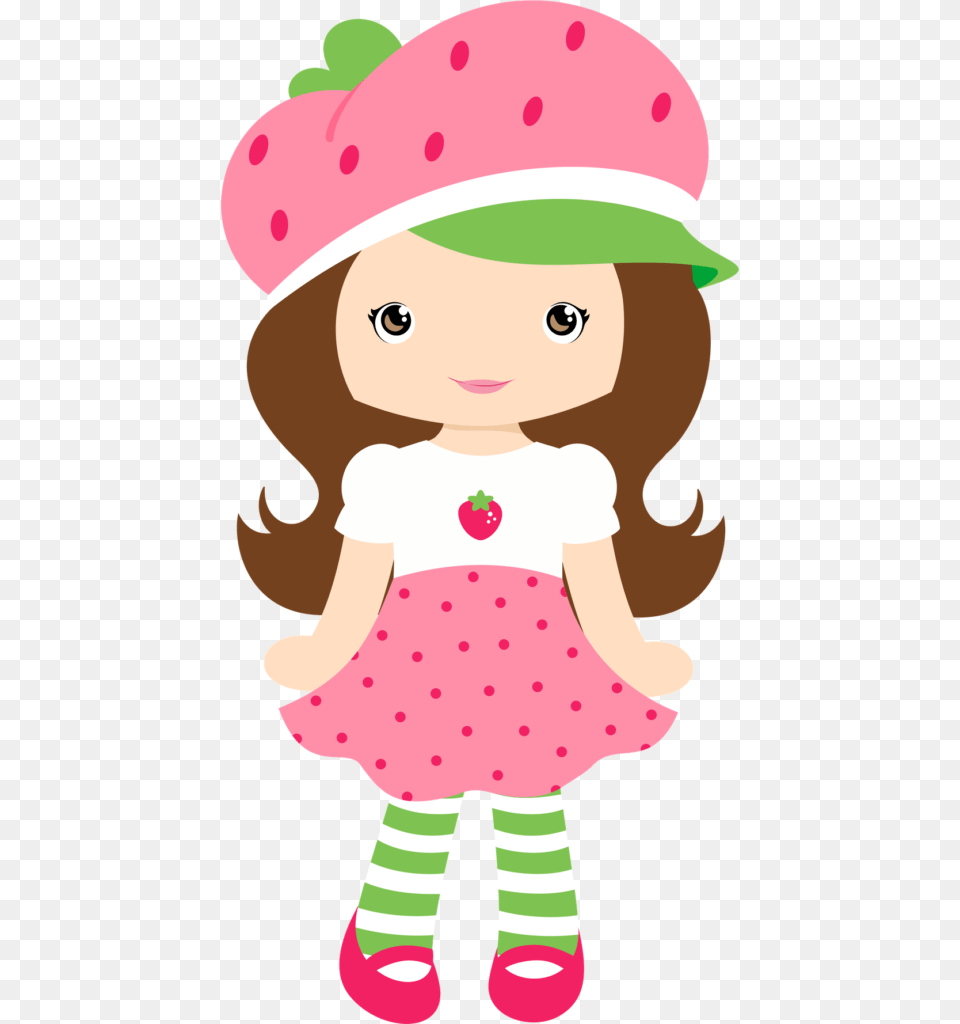 Strawberry Shortcake Pictures Spring Clipart Strawberry Shortcake Clipart Minus, Doll, Toy, Baby, Pattern Free Png