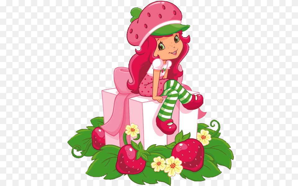 Strawberry Shortcake Strawberry Shortcake Birthday, Baby, Person, Cake, Dessert Free Transparent Png