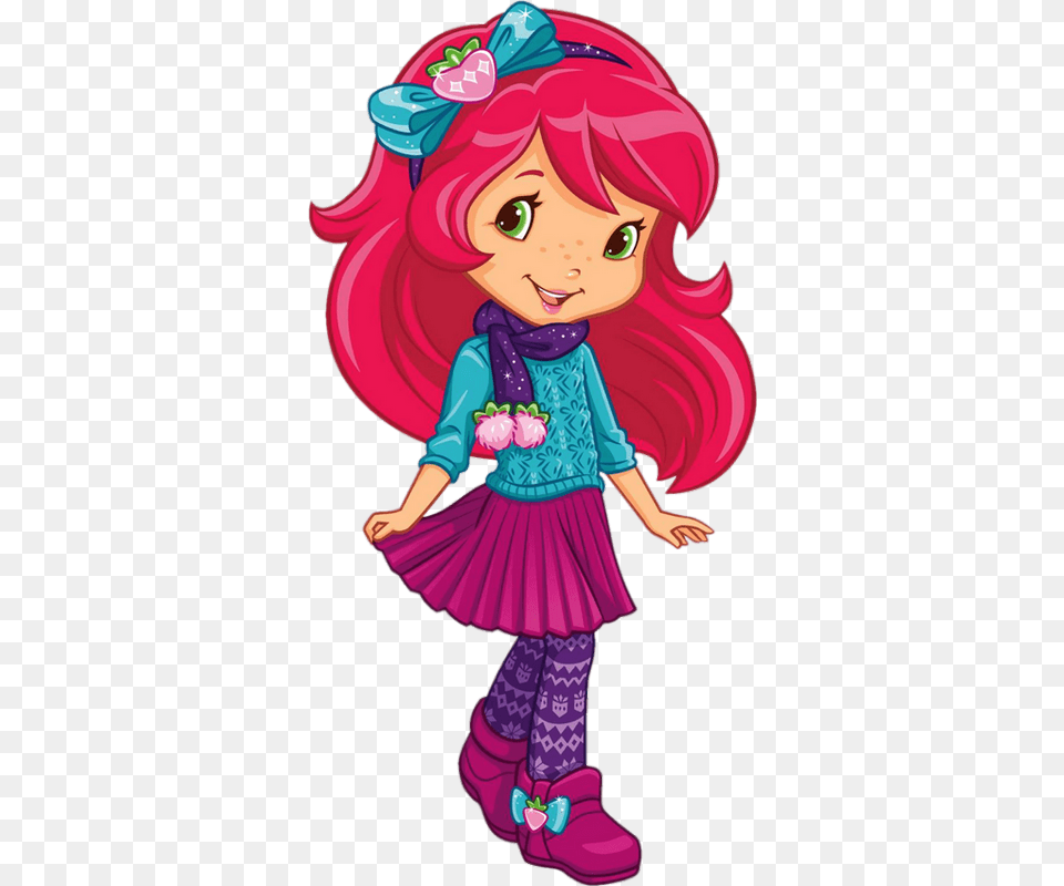 Strawberry Shortcake The Winter, Baby, Person, Toy, Doll Free Png