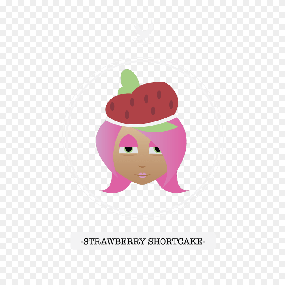 Strawberry Shortcake White Raven E Liquid, Face, Head, Person, Baby Png Image