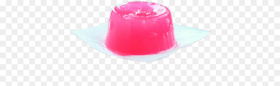 Strawberry Shower Jelly Gelatine On Transparent Background, Food, Clothing, Hardhat, Helmet Png Image