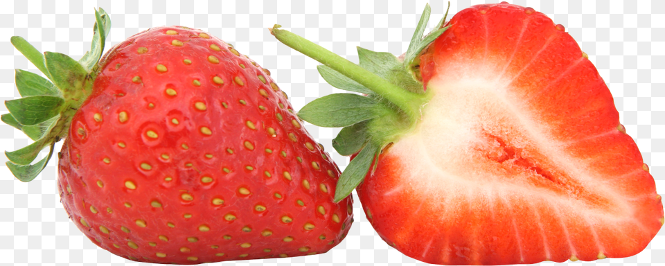 Strawberry Slice Image Strawberry, Berry, Food, Fruit, Plant Free Png