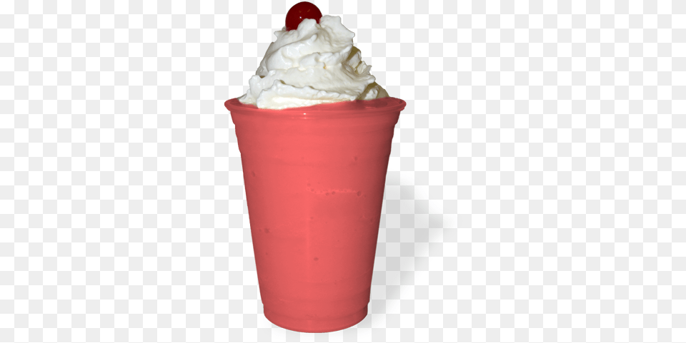 Strawberry Smoothie Ice Cream, Dessert, Food, Ice Cream, Whipped Cream Free Transparent Png