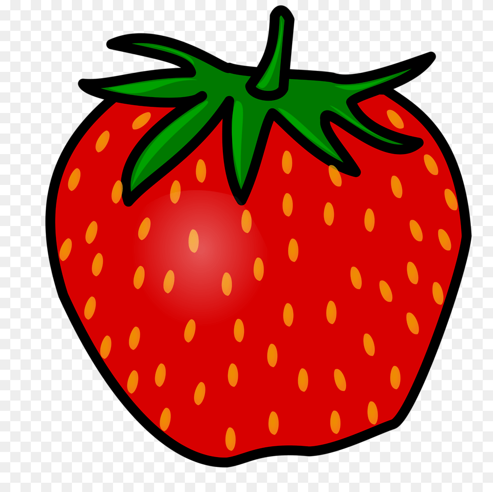 Strawberry Stock Photo Illustration Of A Strawberry, Berry, Food, Fruit, Plant Png