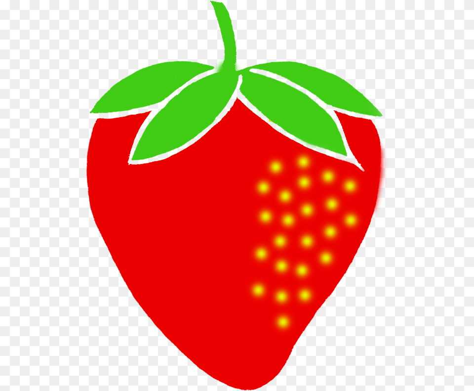 Strawberry Strawberry Coloured, Produce, Plant, Fruit, Food Free Transparent Png