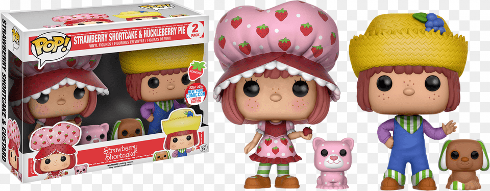 Strawberry Strawberry Shortcake Funko Pop, Toy, Doll, Person, Face Free Png Download