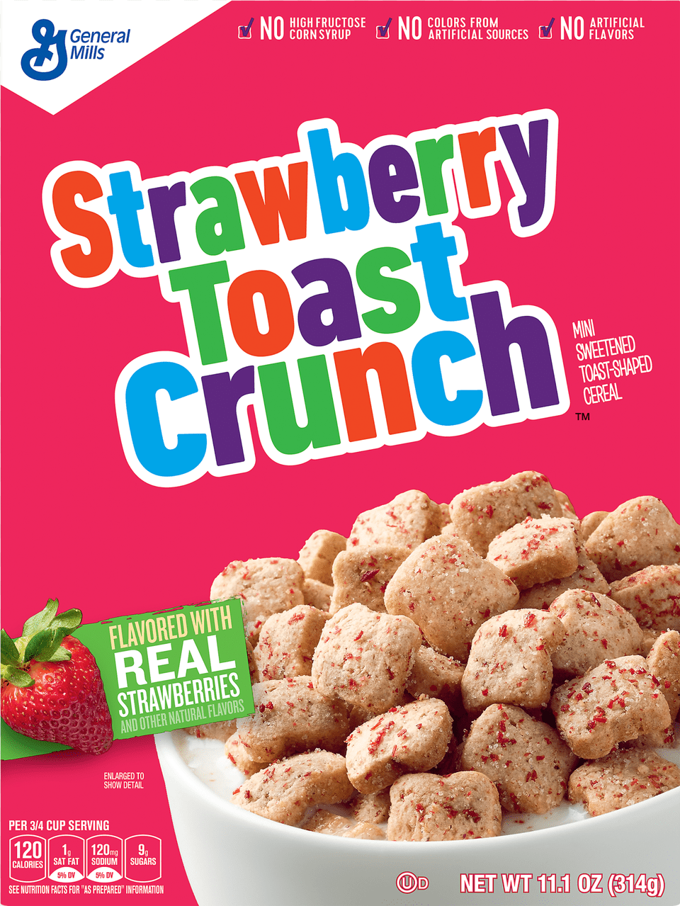 Strawberry Tiny Toast Cereal Fruit Flavored Cereal Strawberry Cinnamon Toast Crunch, Advertisement, Nuggets, Fried Chicken, Food Free Transparent Png