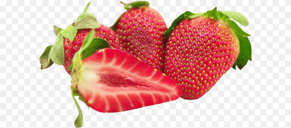 Strawberry Transparent Strawberry Fruit, Berry, Food, Plant, Produce Free Png Download