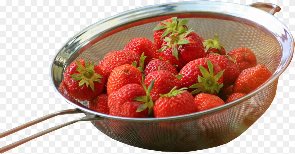 Strawberrys In A Cup Image For Frutas Que Tengan Minerales Png