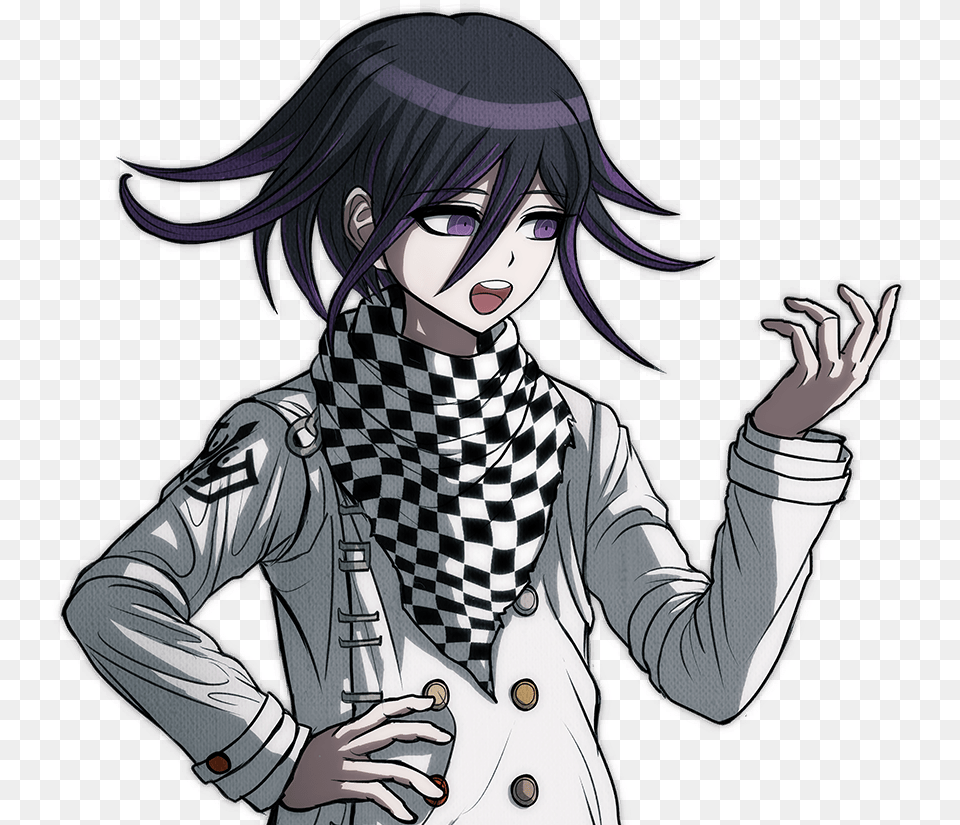 Strawtail Commissions Open Kokichi Ouma Sprites, Adult, Book, Comics, Female Free Png