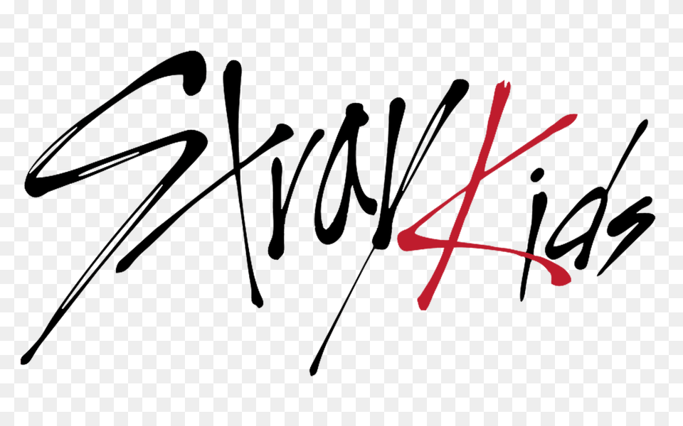 Stray Kids Logo, Handwriting, Text, Bow, Signature Free Png Download