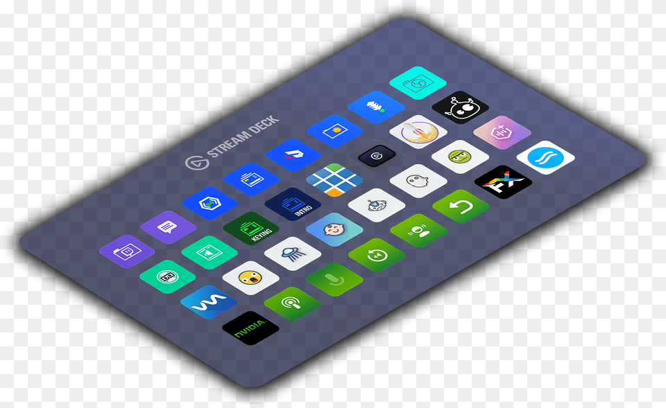 Stream Deck Xl Technology Applications, Computer, Electronics, Computer Hardware, Computer Keyboard Free Png