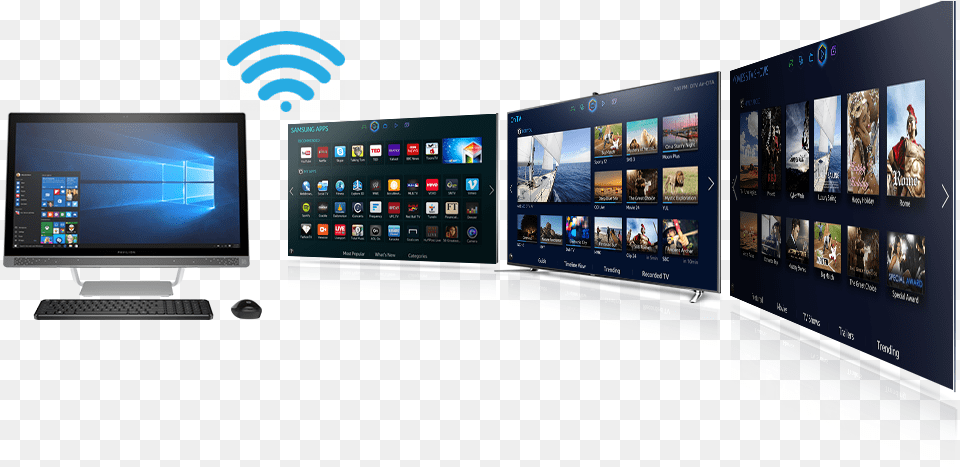 Stream From Pc To Samsung Smart Tv Hp Inc Hp X6g00aarabl All In One Computer Pavilion, Computer Hardware, Electronics, Hardware, Monitor Png