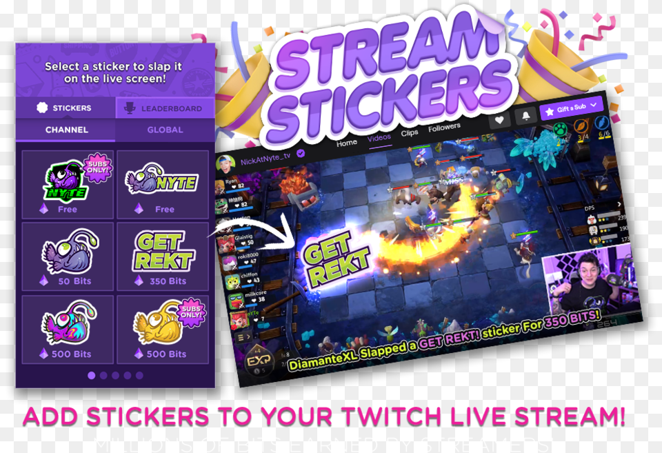 Stream Stickers Twitch Extension Stream Stickers, Person, Face, Head Free Transparent Png