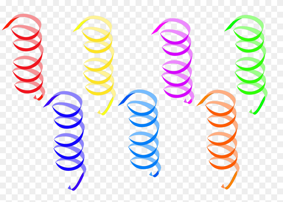 Streamer Vector Download, Coil, Spiral, Face, Head Free Png