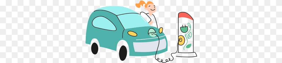 Streamline 3 Electric Car, Car Wash, Transportation, Vehicle Png Image