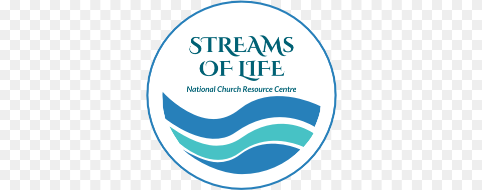 Streams Of Life U2013 National Church Live Streaming Resource Center Circle, Logo, Book, Publication, Disk Free Transparent Png