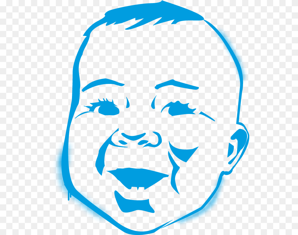 Street Art Baby, Head, Person, Face, Photography Free Png Download