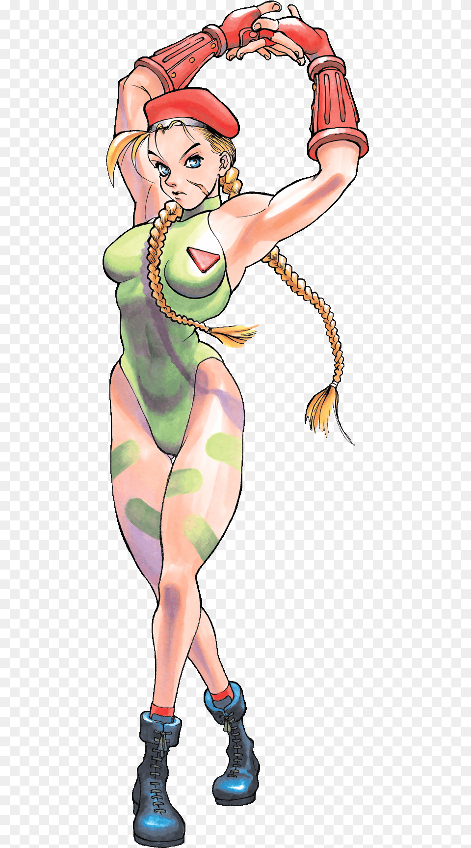 Street Cammy White As She Appears Cammy Street Fighter Artwork, Adult, Person, Female, Woman Free Png Download