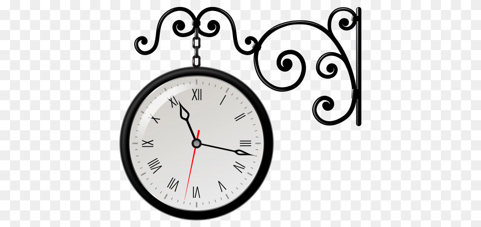 Street Clock Clip Art, Analog Clock Png Image